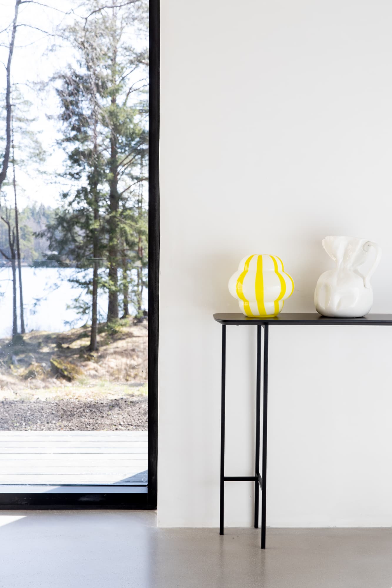 Vase Curlie Yellow – bilde 3