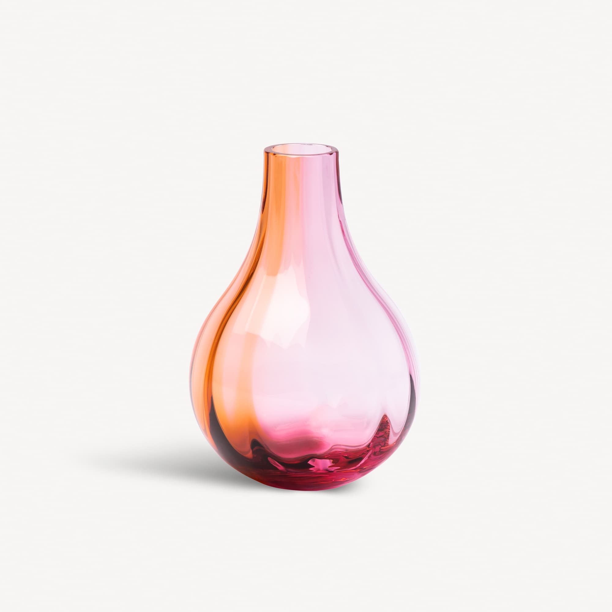 Iris vase pink/amber, EL AC-23 – bilde 1