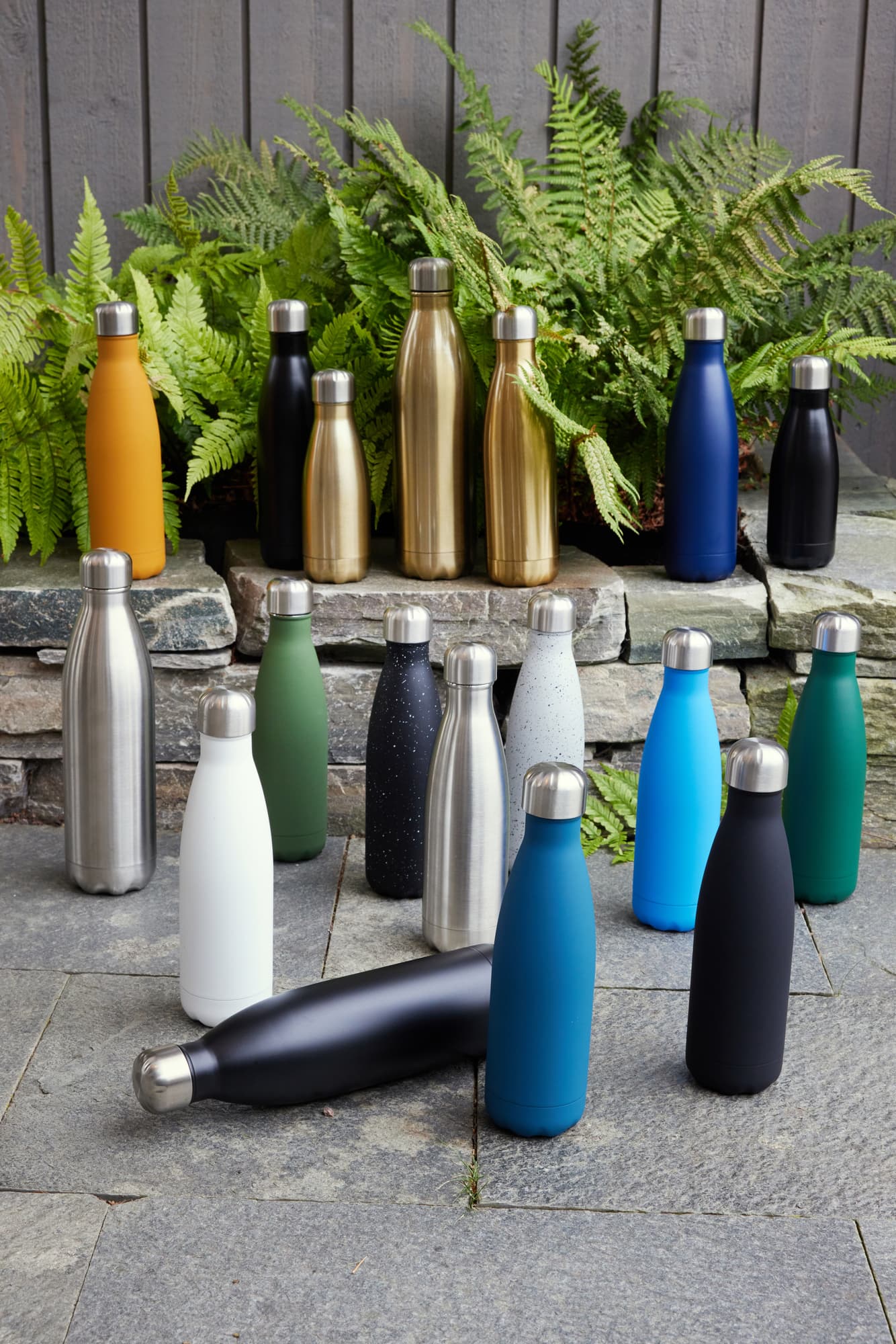 Nils stålflaske med gummiert utside – bilde 5