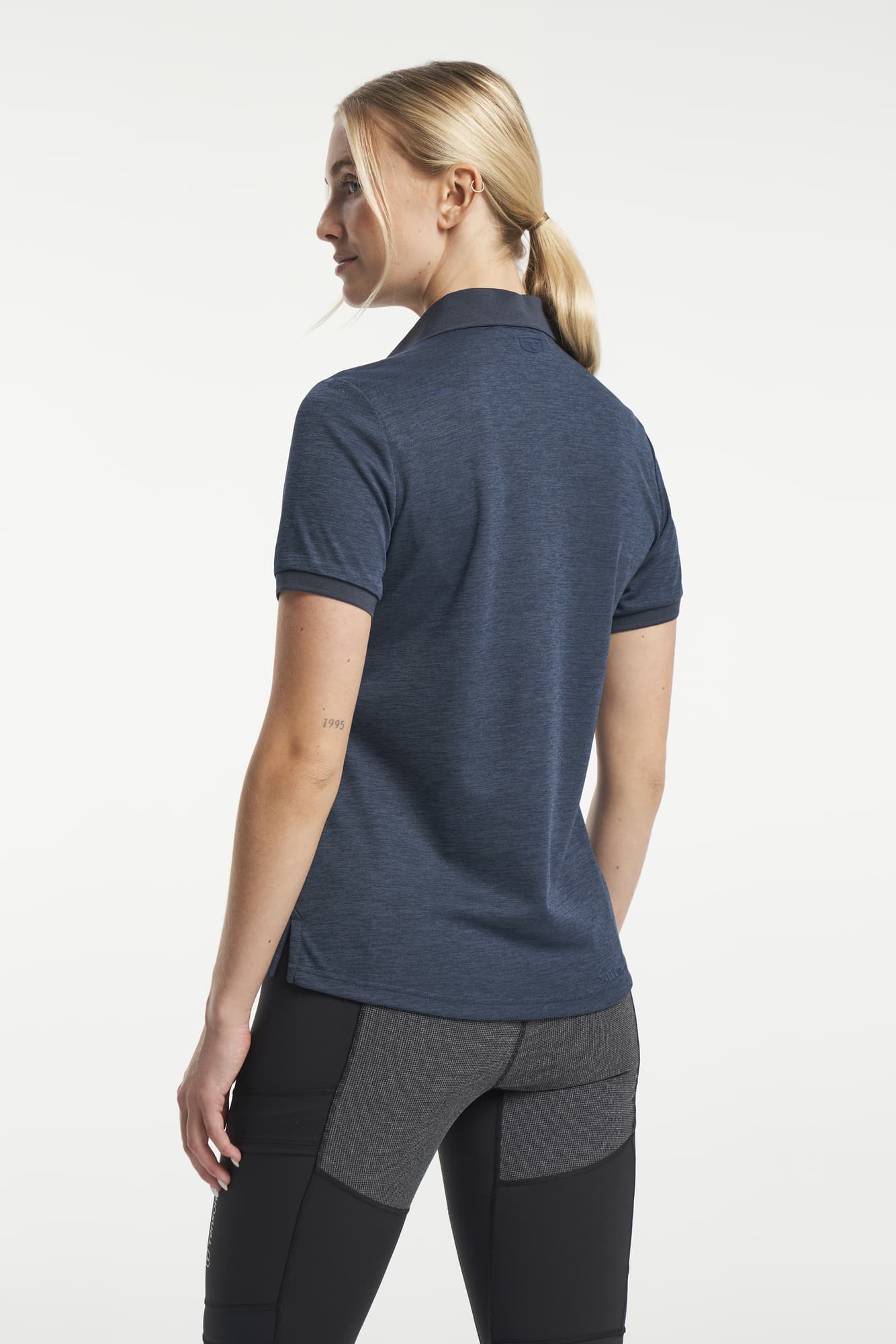TXlite Melange Polo Women – bilde 3
