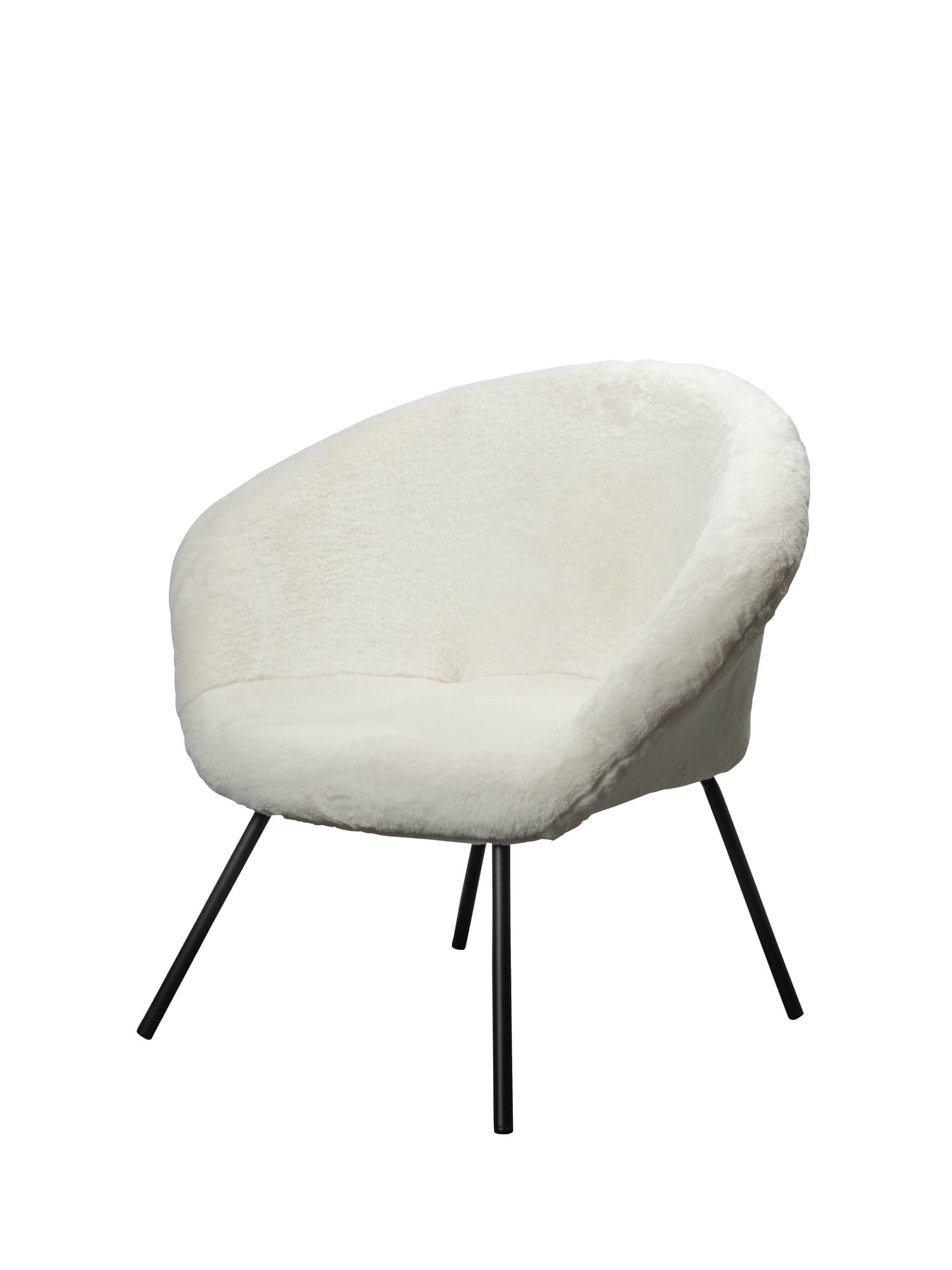 Loungestol Theodore, Hvit – bilde 1