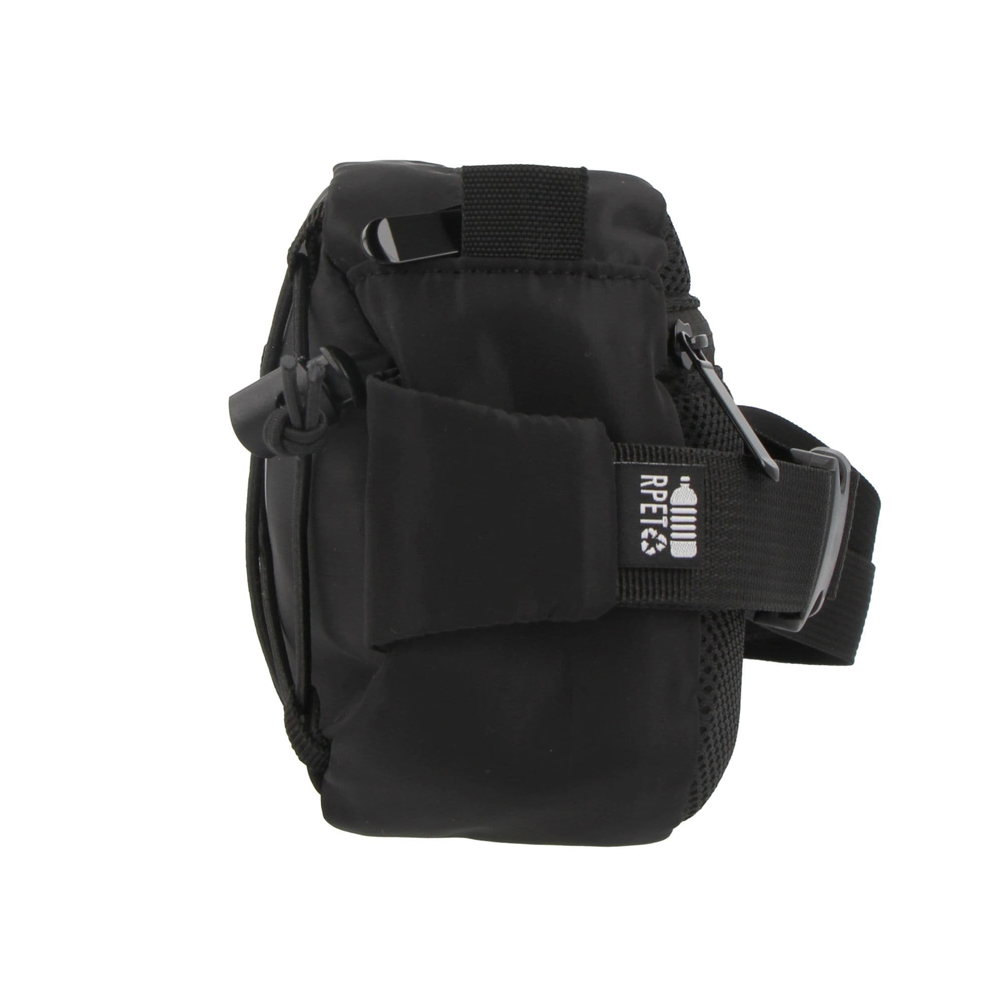 Crossbody-veske i R-PET med snøredetaljer – bilde 3