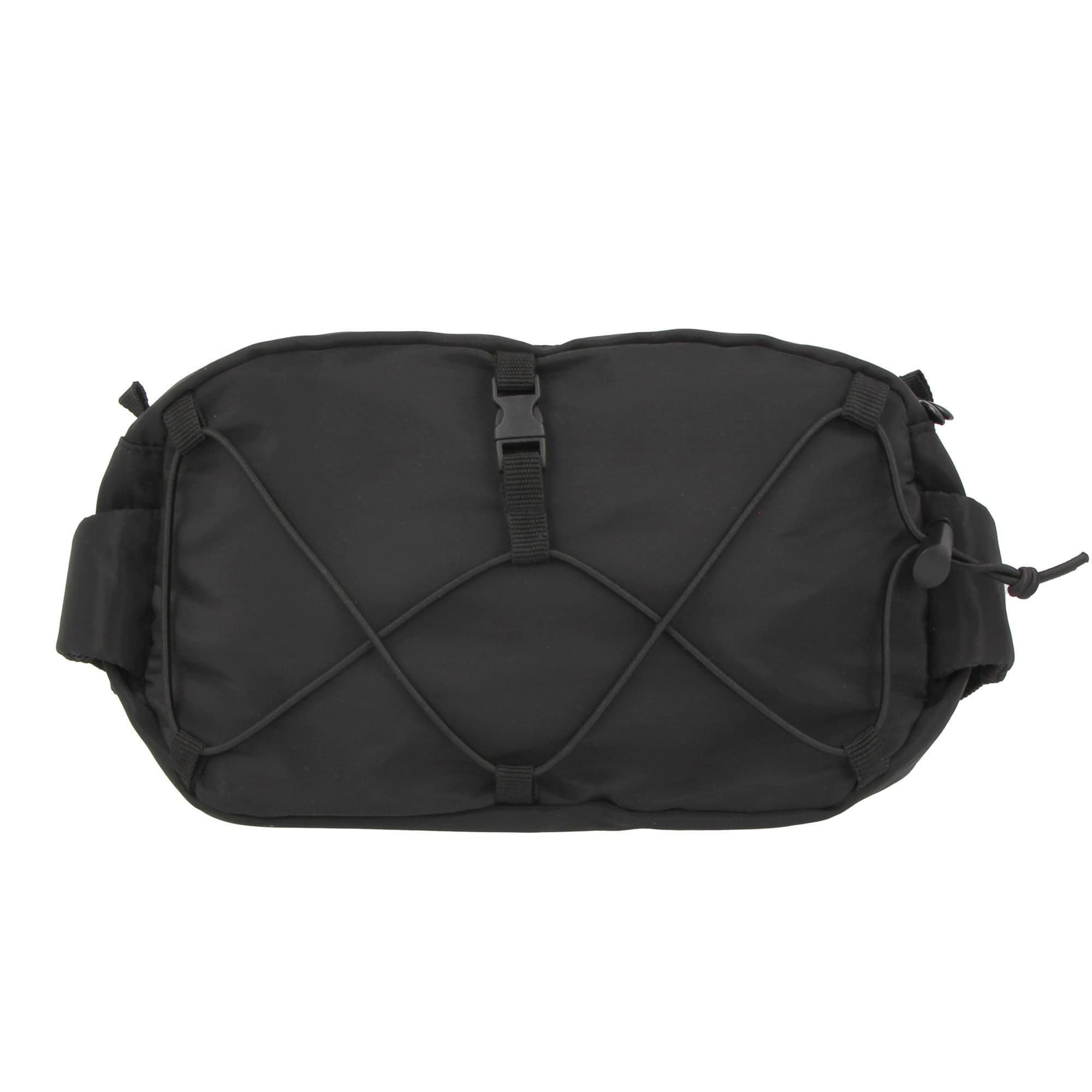 Crossbody-veske i R-PET med snøredetaljer – bilde 4