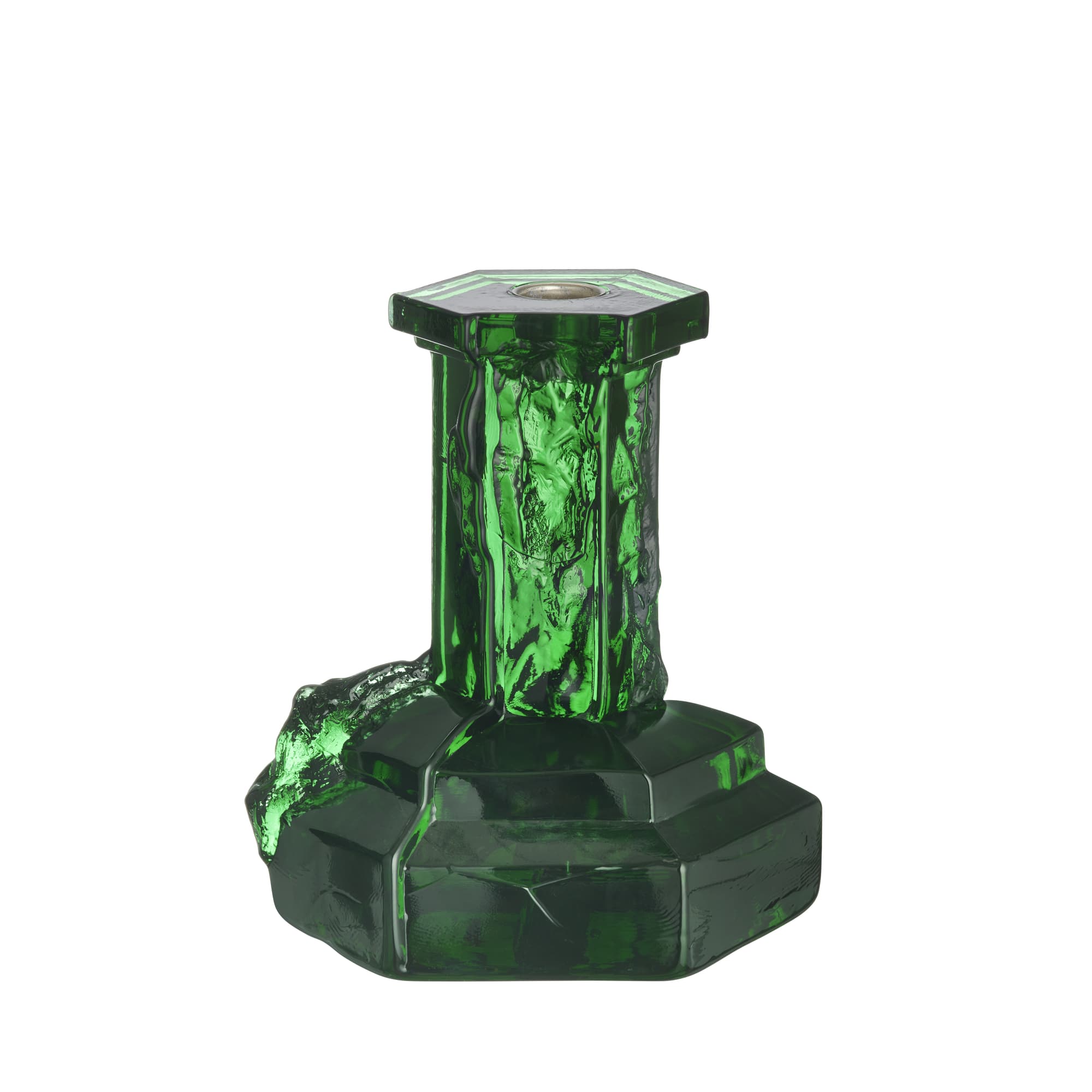 Rocky Baroque candlestick emerald green 175mm
