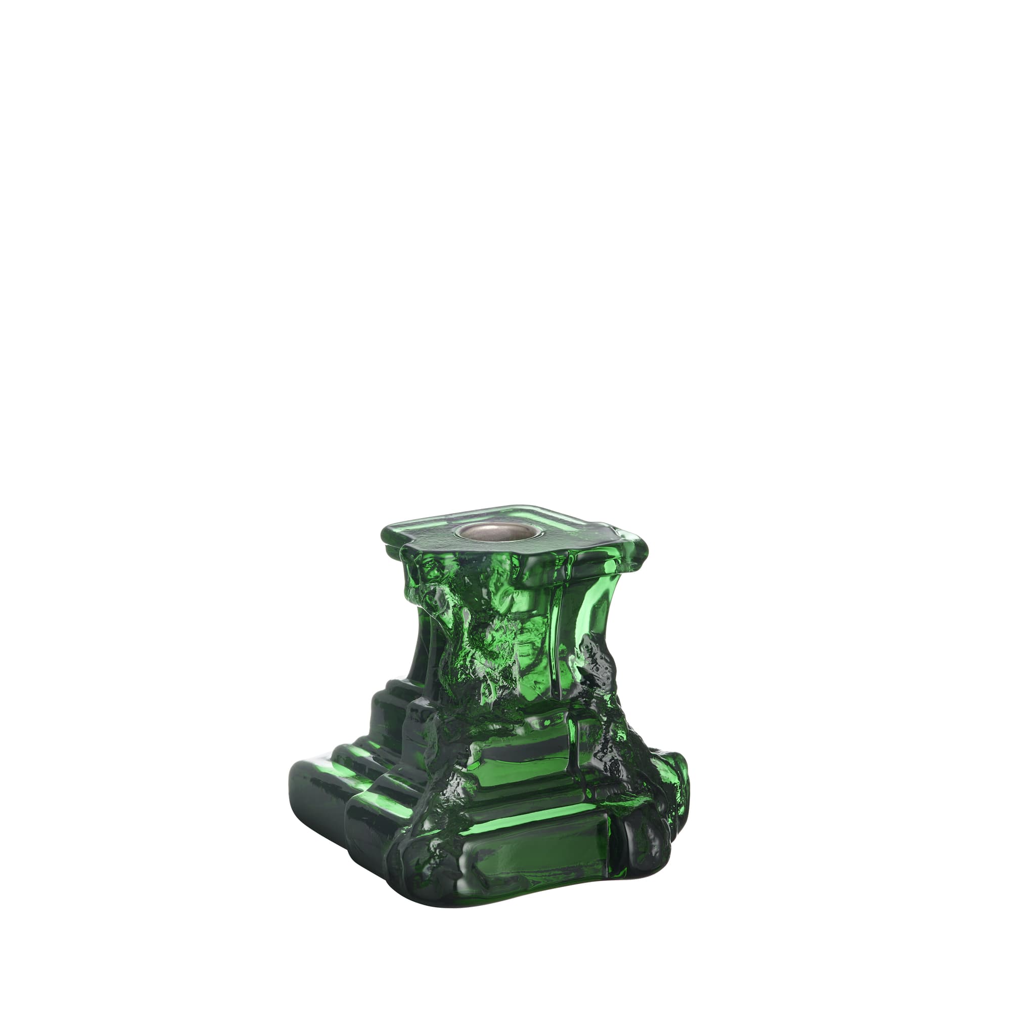 Rocky Baroque candlestick emerald green 95mm