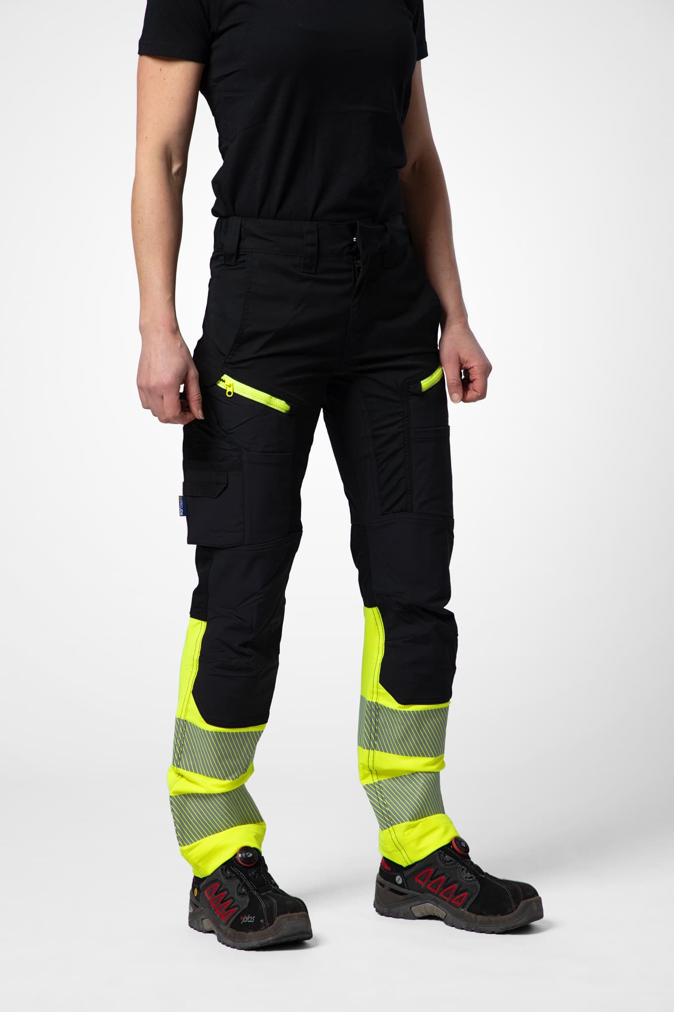 6538 Servicebukse Stretch Dame EN ISO 20471 Klasse 1